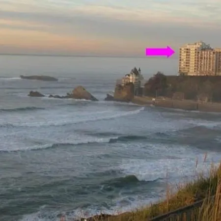 Vue Exceptionnelle Sur L'ocean 2/4 Pers شقة بياريتز