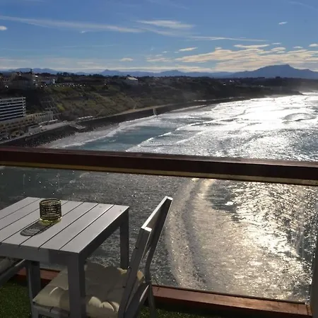 Vue Exceptionnelle Sur L'ocean 2/4 Pers 比亚里茨