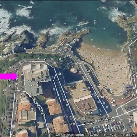 公寓 Vue Exceptionnelle Sur L'ocean 2/4 Pers 比亚里茨