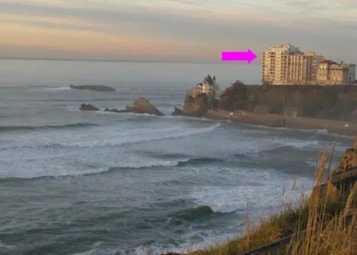 Vue Exceptionnelle Sur L'ocean 2/4 Pers 公寓 比亚里茨